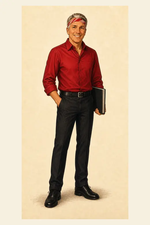 Jim illustrated avatar